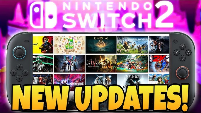 New Switch Game Updates