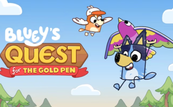 Bluey’s Quest For The Gold Pen switch room