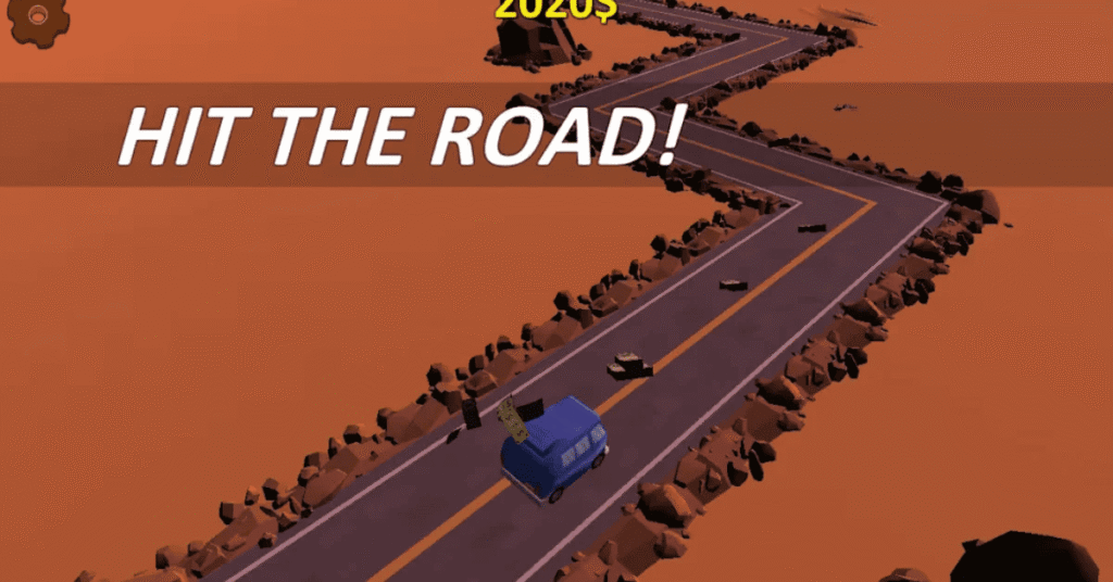 Highway Getaway ZigZag Blocky Car Full Download